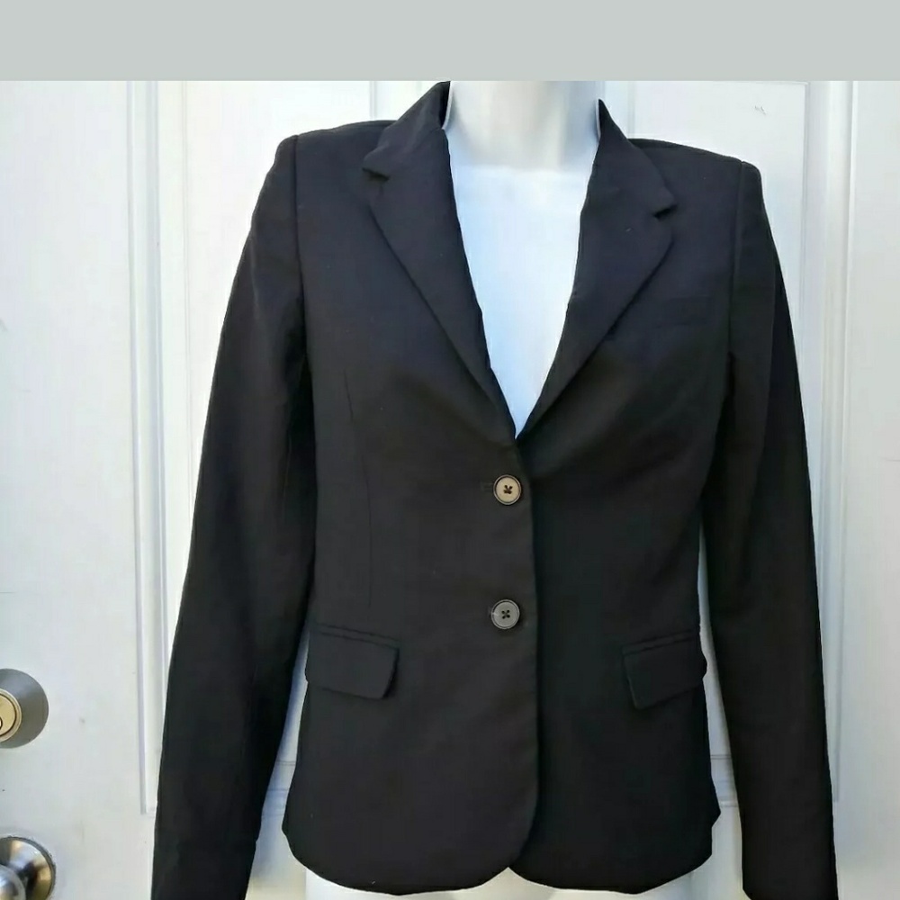 Babaton Blazer Jacket Button Front Pockets Classic